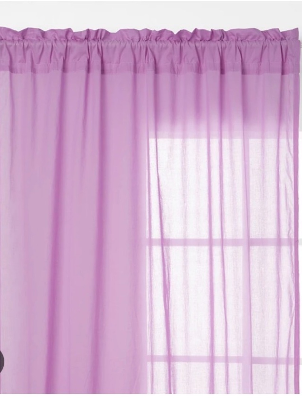 2 X The Company Store Violet Ice Curtain Panels 44x96